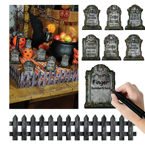 Tabletop Graveyard Set