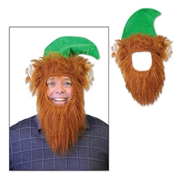 Green Hat W/Beard