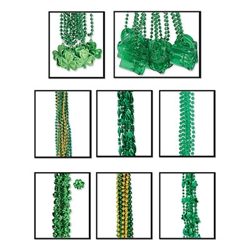 St Patrick's Bead Assortment - 100/Package