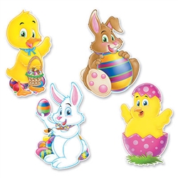 Cartoon Easter Cutouts