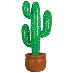 Inflatable Cactus Decoration (1/pkg)