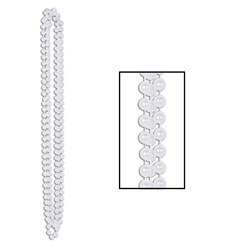 White Party Beads