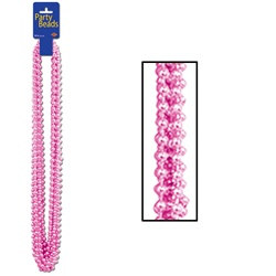 Pink Party Beads (12/pkg)