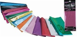 Gleam N Wrap Metallic Sheets (3/pkg) Select Color