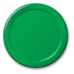 Green Lunch Plates (24/pkg)