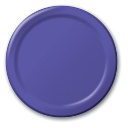 Purple Lunch Plates (24/pkg)