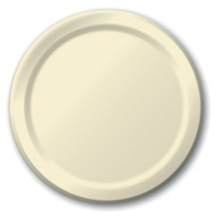 Ivory Dessert Plates (24/pkg)