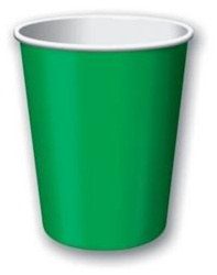 Green Hot/Cold Cups (24/pkg)