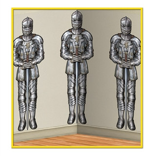 Wall of Knights Backdrop (4 Feet Tall By 30 Feet Long)