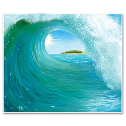 Surfer Wave Insta Mural