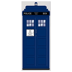 Police Call Box Door Cover