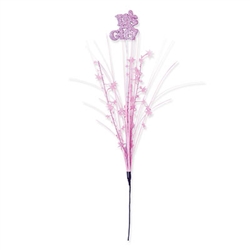 Its A Girl Metallic Star Spray