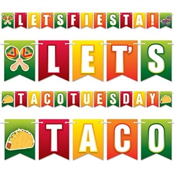 Let's Fiesta! - Taco Tuesday Streamer