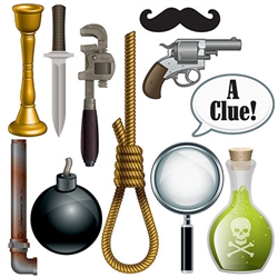 Murder Mystery Photo Fun Signs