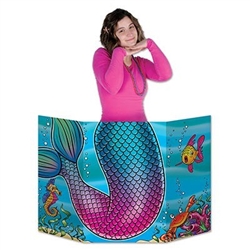 mermaid tail photo prop