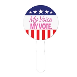 My Voice. My Vote. Spirit Fan