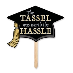 Grad Cap Yard Sign