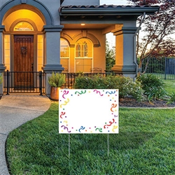All Weather "Blank" Yard Sign