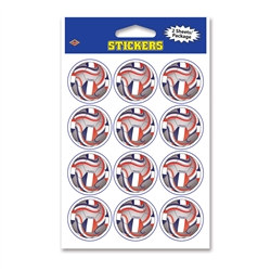 France Soccer Stickers (2 Sheets Per Package)