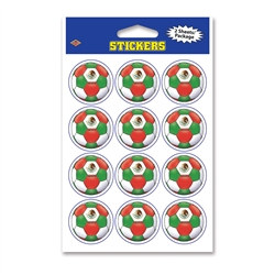 Mexico Soccer Stickers (2 Sheets Per Package)