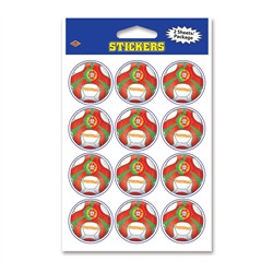 Portugal Soccer Stickers (2 Sheets Per Package)