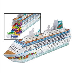 Cruise Ship Centerpiece 13-1/4 inch