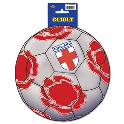 English Soccer Cutout