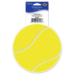 Tennis Ball Peel 'N Place