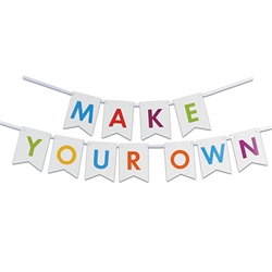 Make Your Own Letter Streamer Kit