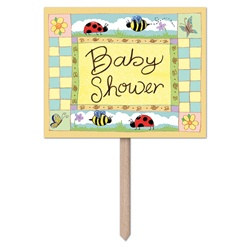 B Is For Baby Yard Sign