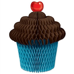 Tissue Cupcake Centerpiece