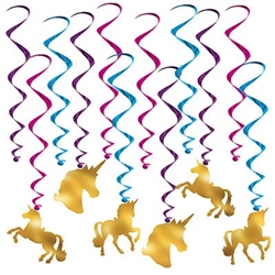Unicorn Whirls - catch any girls fansy with these fantasy creatures.
