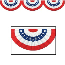 Jointed Red White And Blue Bunting Cutout