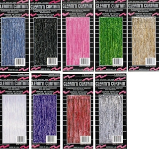 2-ply gleam n curtain metallic curtain