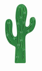 Foil Cactus Silhouette