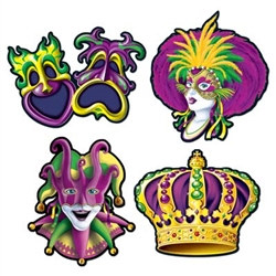 Masquerade Party Cutouts