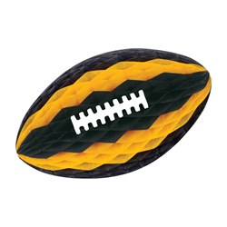 Black and Golden Yellow Tissue Football