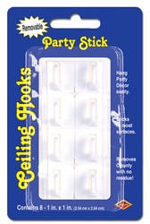 party stick ceiling hooks