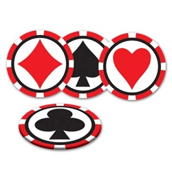 Casino Coasters (8/pkg)