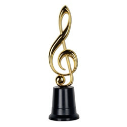 music award statuette