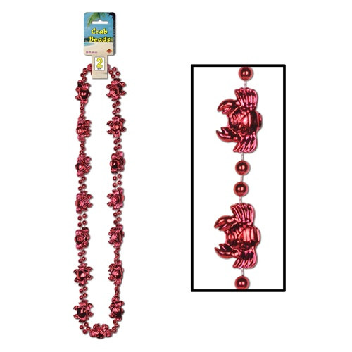 Red Crab Beads