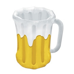 Inflatable Gold Beer Mug Cooler