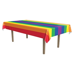 rainbow tablecover