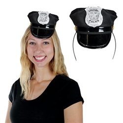 Police Hat Headband