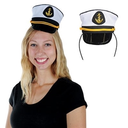 Yacht Captains Cap Headband