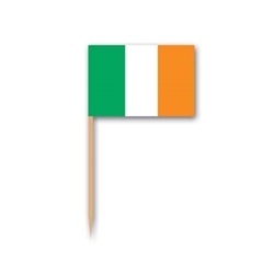 Irish Flag Picks (50/pkg)