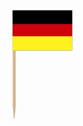 German Flag Picks (50/pkg)