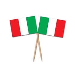Italian Flag Picks (50/pkg)