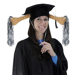 Plush Graduation Shaker Cap