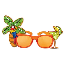 Palm Tree and Parrot Fanci Frames